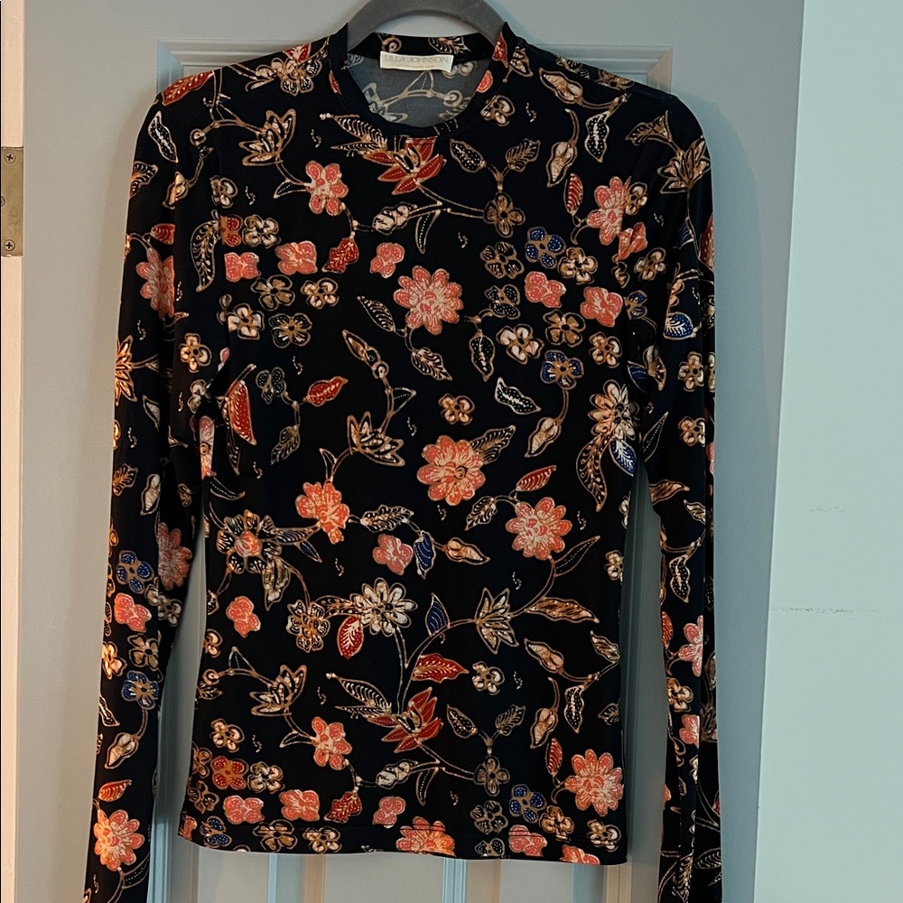 Ulla Johnson Aurelia Floral Jersey top